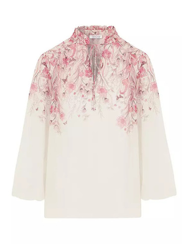 Together Blush Floral Pint Blouse