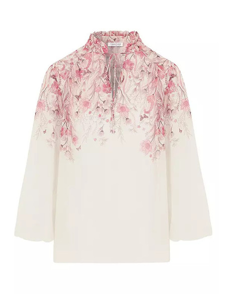 Together Blush Floral Pint Blouse