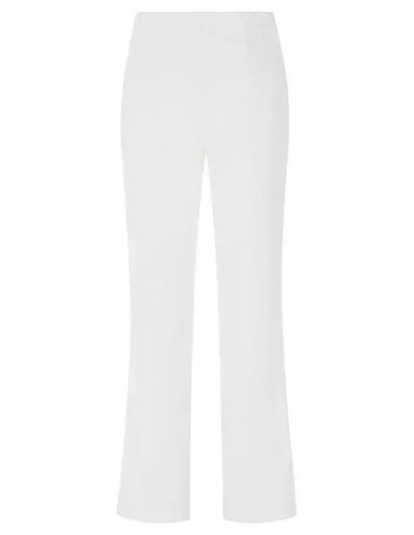 STAR by Julien Macdonald White Casual Split Front Hem Pants