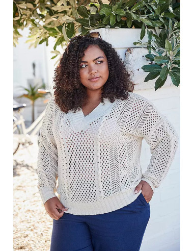 Freestyle Mollie Open Knit Jumper