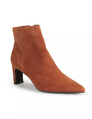 Freemans Suede Smart Heeled Ankle Boots