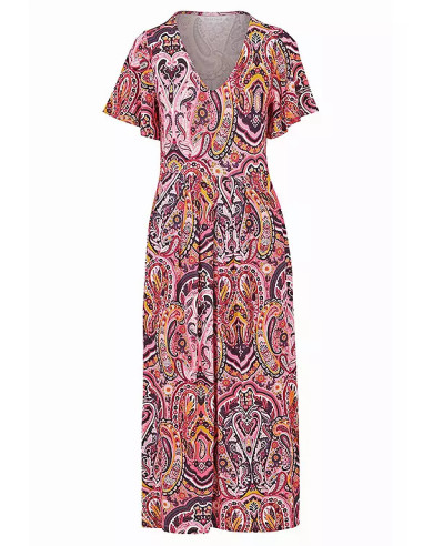 Together Paisley Print Jersey Pocket Dress