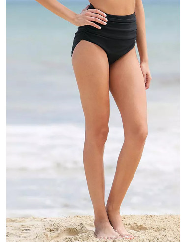 bonprix High Waisted Ruched Bikini Bottoms
