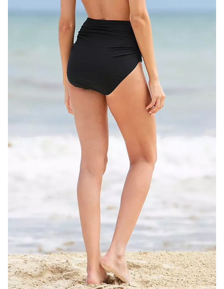 bonprix High Waisted Ruched Bikini Bottoms