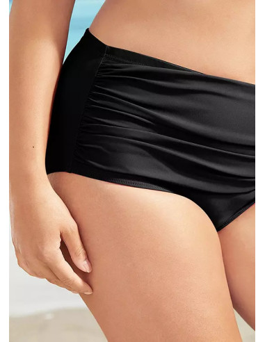 bonprix High Waisted Ruched Bikini Bottoms
