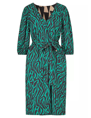 Love Mark Heyes Reversible Print Plus Size Kimono