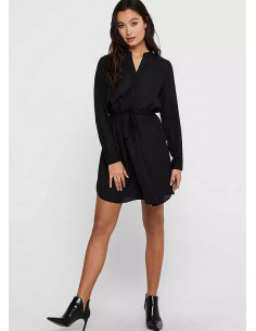 ONLY V-neck Blouse Tunic Dress 2