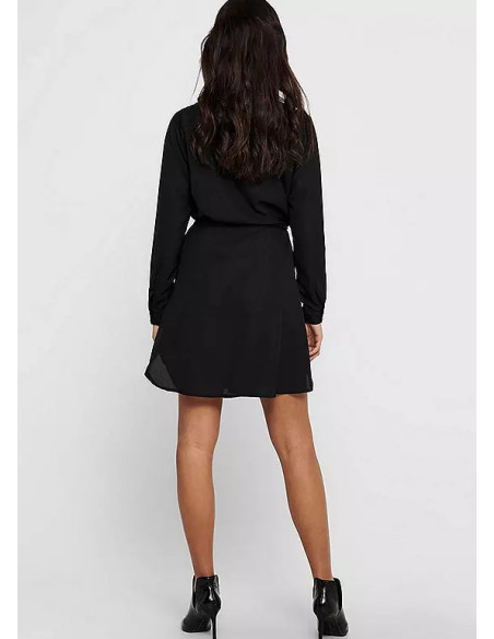 ONLY V-neck Blouse Tunic Dress