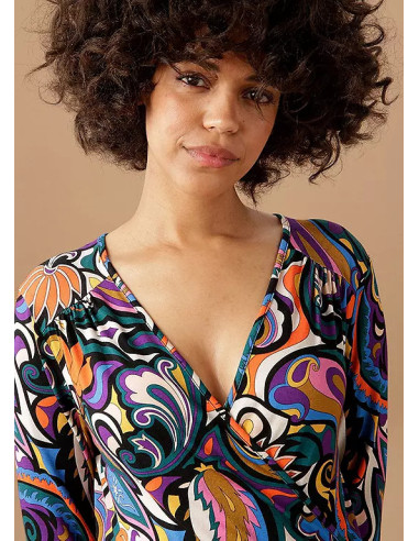 Aniston Casual Colourful Jersey Dress