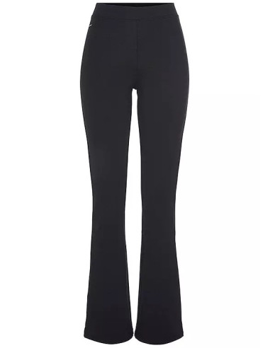 KangaROOS Black Wide Leg Plus Size Leggings