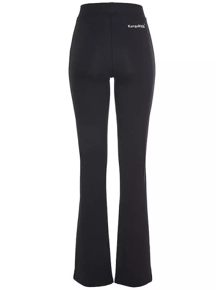 KangaROOS Black Wide Leg Plus Size Leggings