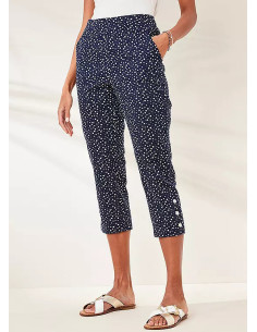 Kaleidoscope Mini Spot Comfort Fit Crops 2