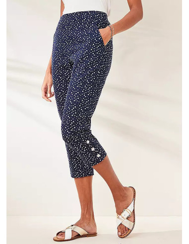 Kaleidoscope Mini Spot Comfort Fit Crops