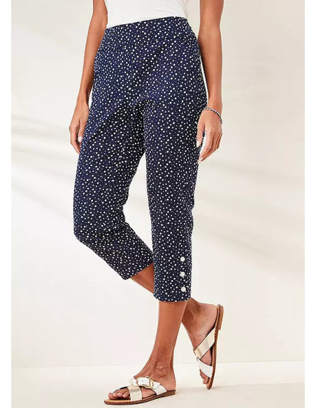 Kaleidoscope Mini Spot Comfort Fit Crops