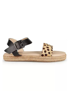 Freestyle Evie Ankle Strap Animal Flatform Sandals 2