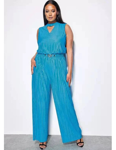 STAR by Julien Macdonald Pleated Jersey Jumpsuit