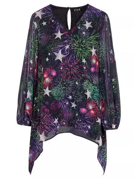 STAR by Julien Macdonald Star Print Top