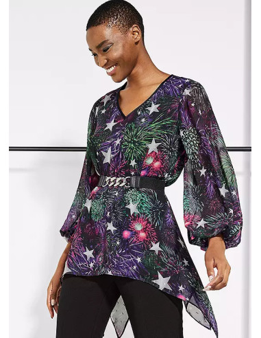 STAR by Julien Macdonald Star Print Top