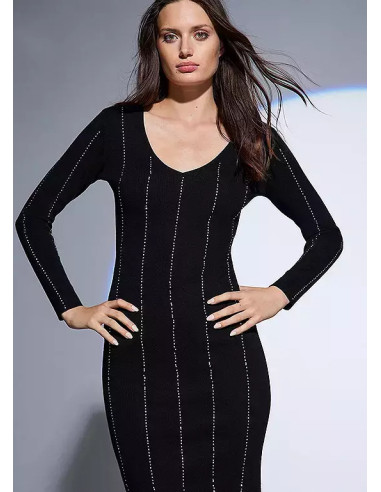 STAR by Julien Macdonald Embellished Knitted Dress