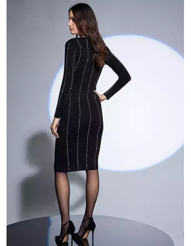STAR by Julien Macdonald Embellished Knitted Dress