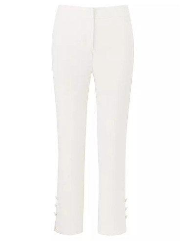 Together Ivory Ankle Grazer Trousers