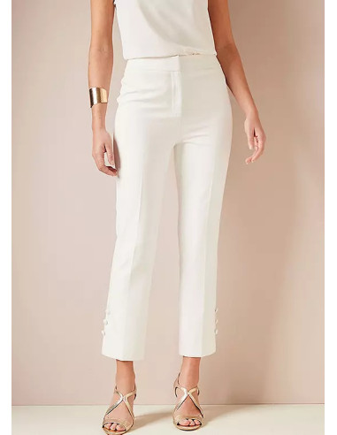Together Ivory Ankle Grazer Trousers