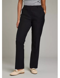 Freemans Black Straight Leg Trousers 2