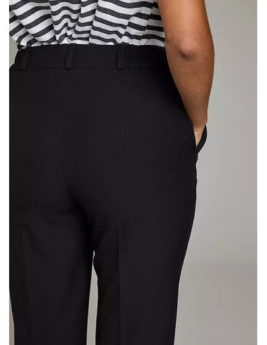 Freemans Black Straight Leg Trousers