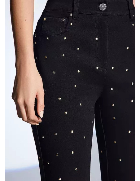 STAR by Julien Macdonald Black Studded Jeans