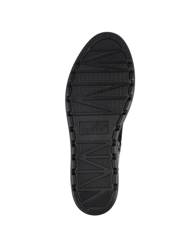 Lunar Alder Black Wedge Ankle Boot