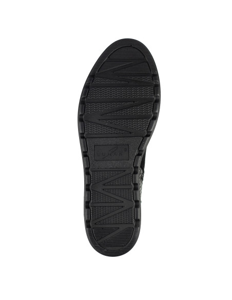 Lunar Alder Black Wedge Ankle Boot