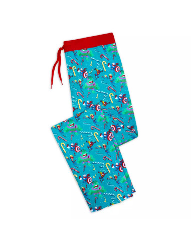 Disney Store Marvel Holiday Superhero Sleep Pajamas Pants