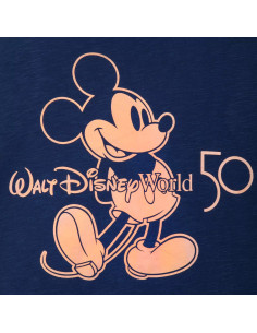 Walt Disney World 50th Anniversary Ringer T-Shirt for Adults 2