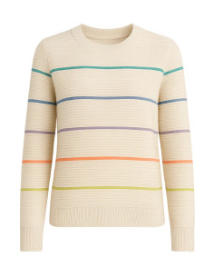 Kaleidoscope Ripped Striped Sweater