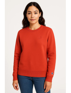 Champion Long Sleeve Faded Red Sweater 2