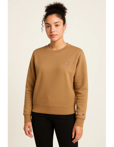 Champion Long Sleeve Faded Brown Sweater