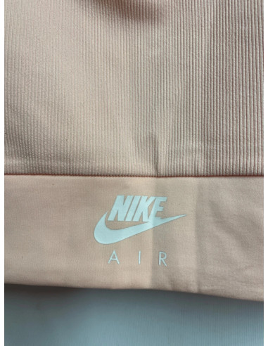 Nike Air Women's Ribbed Crop Bralette – Soft Pink