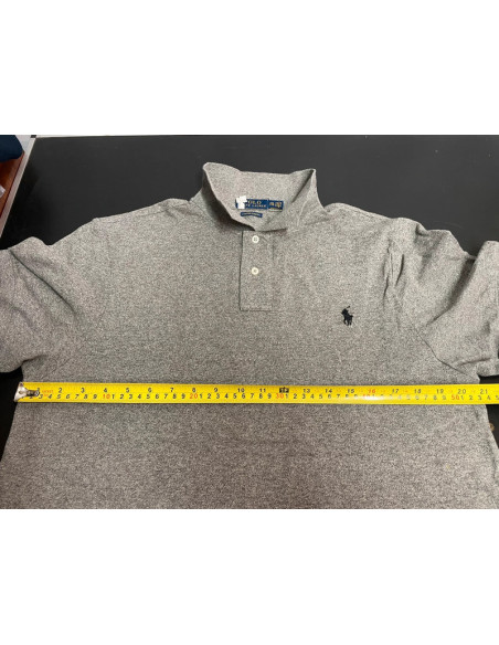 Polo Ralph Lauren Short Sleeve Grey Polo Shirt