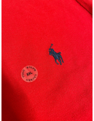 Polo Ralph Lauren Short Sleeve Red Polo Shirt