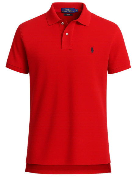 Polo Ralph Lauren Short Sleeve Red Polo Shirt