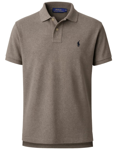 Polo Ralph Lauren Short Sleeve Grey Polo Shirt