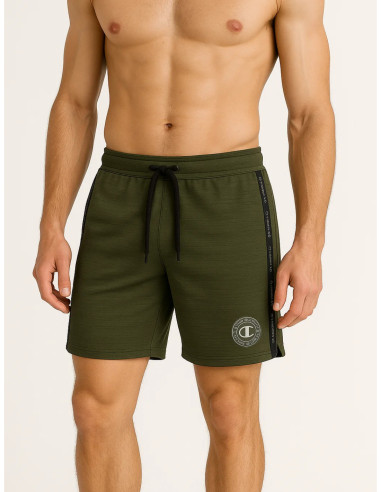 Champion Men’s Green Quick-Dry Athletic Shorts