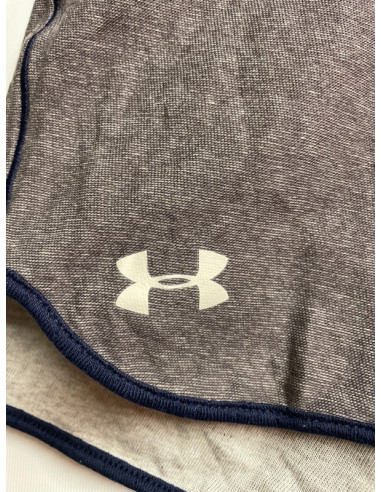 Under Armour Women’s Grey HeatGear Semi-Fitted Shorts – Lightweight Training