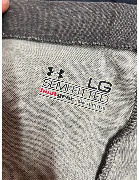 Under Armour Women’s Grey HeatGear Semi-Fitted Shorts – Lightweight Training