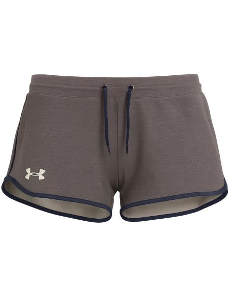 Under Armour Women’s Grey HeatGear Semi-Fitted Shorts – Lightweight Training