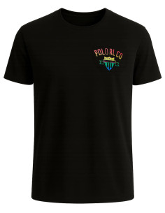 Polo Ralph Lauren Black Graphic Logo T-Shirt