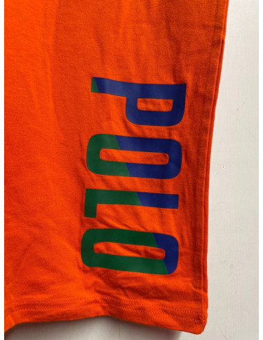 Polo Ralph Lauren Orange Spell Out Logo T-Shirt