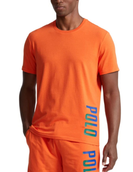 Polo Ralph Lauren Orange Spell Out Logo T-Shirt