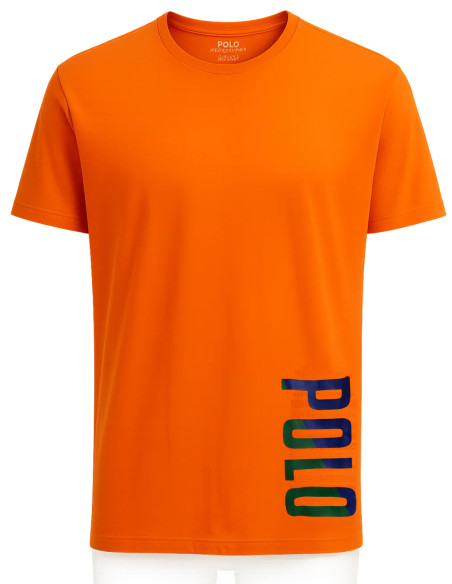 Polo Ralph Lauren Orange Spell Out Logo T-Shirt