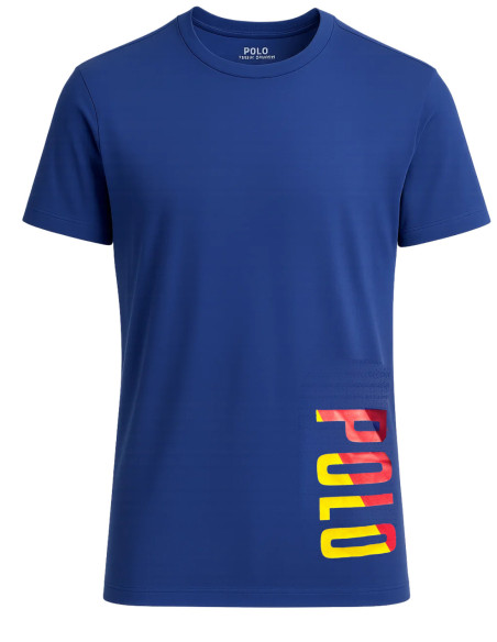Polo Ralph Lauren Blue Spell Out Logo T-Shirt